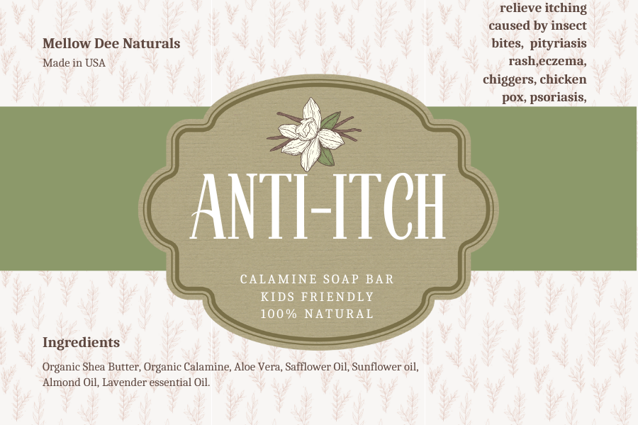 Anti- Itch Calamine Soap Bar