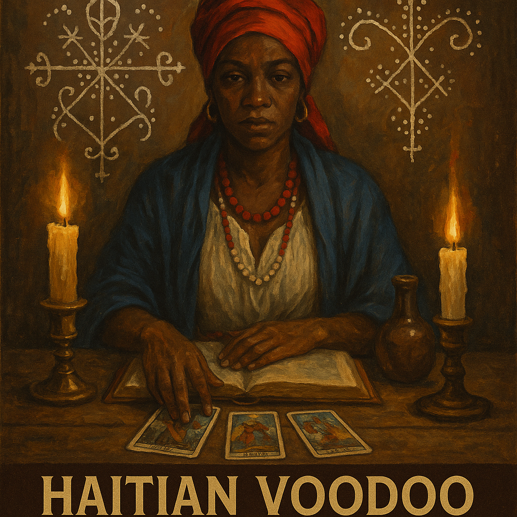 Spiritual consultation. ( Leson/ Chandèl)